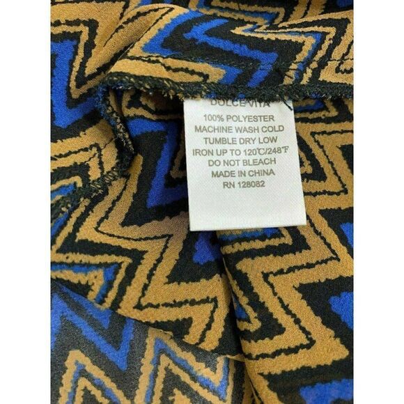 Dolce Vita Anthropologie Zig Zag long sleeve top - Picture 7 of 8